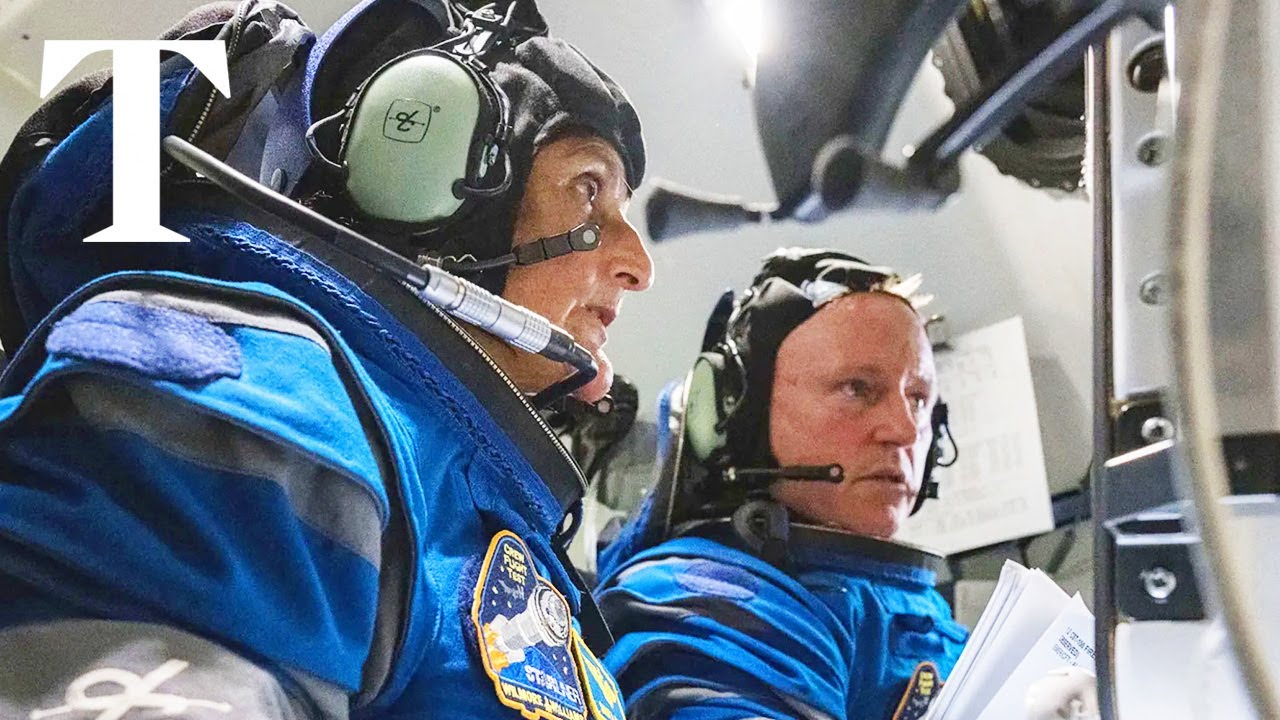 NASA Astronauts Return After Nine Months in Space
